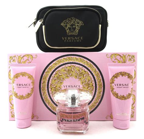 versace pink set|bright crystal Versace for women.